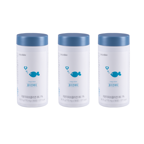 파파비오 파파비오 저분자 <b>피쉬콜라겐</b> 펩타이드 <b>콜라겐</b>바다 고함량 <b>콜라겐</b> 1일 2000mg 3박스(3개월분)