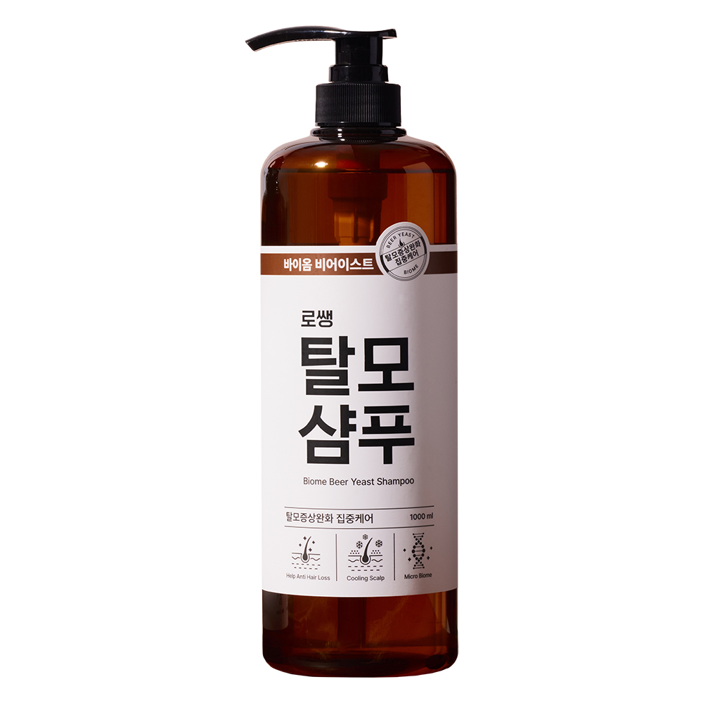 로쌩 <b>맥주 효모</b> 탈모 샴푸 1000ml