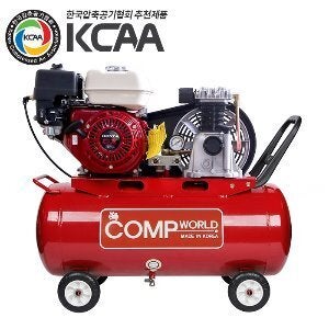 광주 동구 THOMAS  CWFE102H-50 휘발유 콤프레샤 수동시동 엔진 혼다 5.5마력 펌프 2마력 탱크용량 50리터 철탱크
