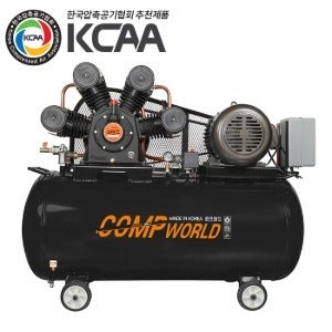 여수 저소음콤프레샤  CWK-904N 산업용 콤프레샤 15마력 탱크용량 400리터