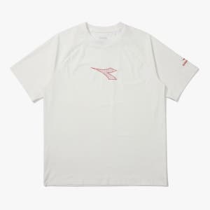 [DIADORA][DIADORA]쿨코어 반팔 피스테 OFF WHITE(K1723096884448024WH01)