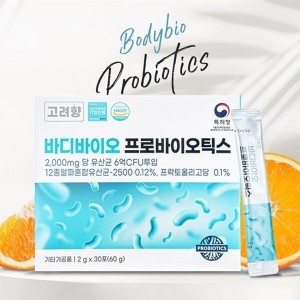 <b>바디바이오</b> 프로<b>바이오</b>틱스 유산균 고려향 혼합유산균 60g