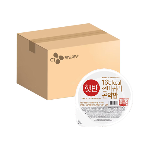 [<b>CJ제일제당</b>] 햇반 현미귀리곤약밥 150g x24개 5005759097