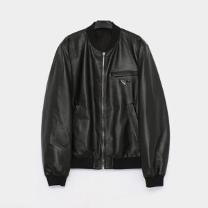 프라다 삼각로고 레더 리버시블 남성 자켓 UPW280 038 F0002 270343 1038813 LI2405067337