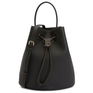 버버리 TB 스몰 그레이니 레더 버킷백 블랙 8055691 SM DRAWSTRING BUCKET 여성 94703926