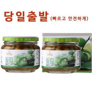 홍쌍리 청매실농원 매실장아찌 매실절임 240g x 4개