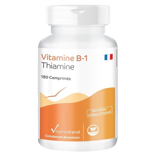 <b>비타민 B1100mg</b> u2013 Thiamine 6개월 동안 18 비타민제 프랑스 매장상품