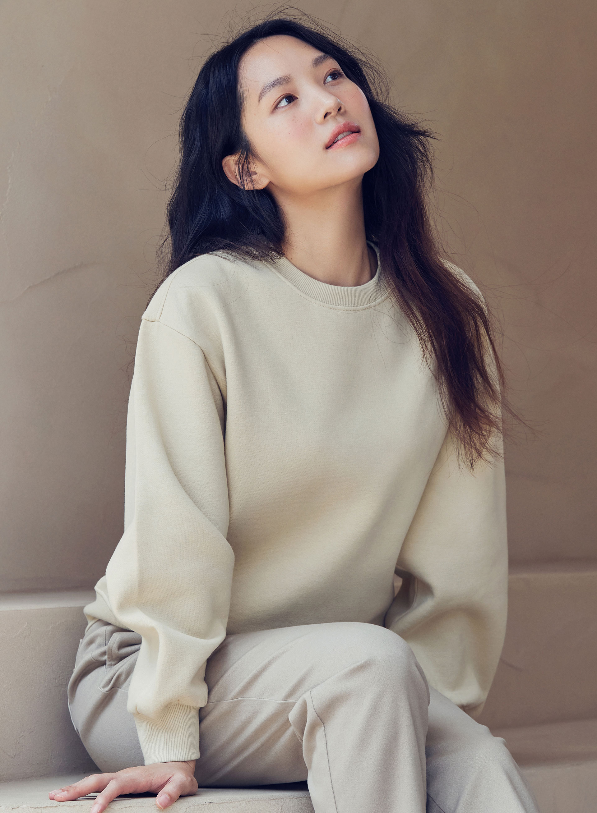 탑텐 <b>베이직</b> 플리스 스웨트셔츠 MSC4TR2901