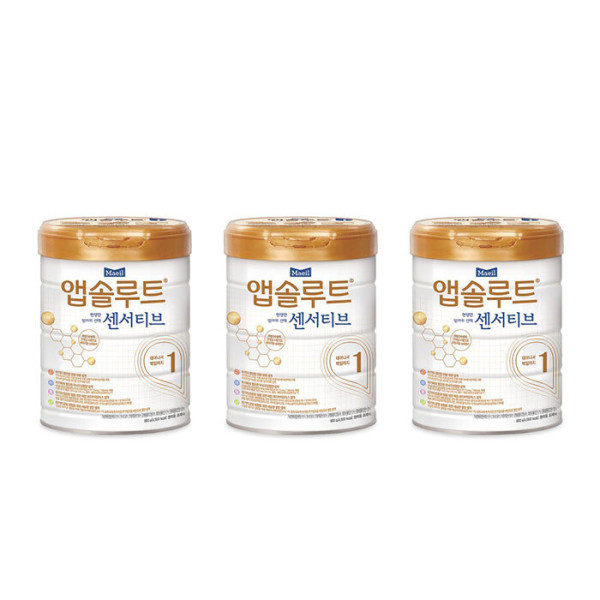 매일유업 ABSOLUTE 현명한 엄마의 선택 센서티브 분유 1단계 450g