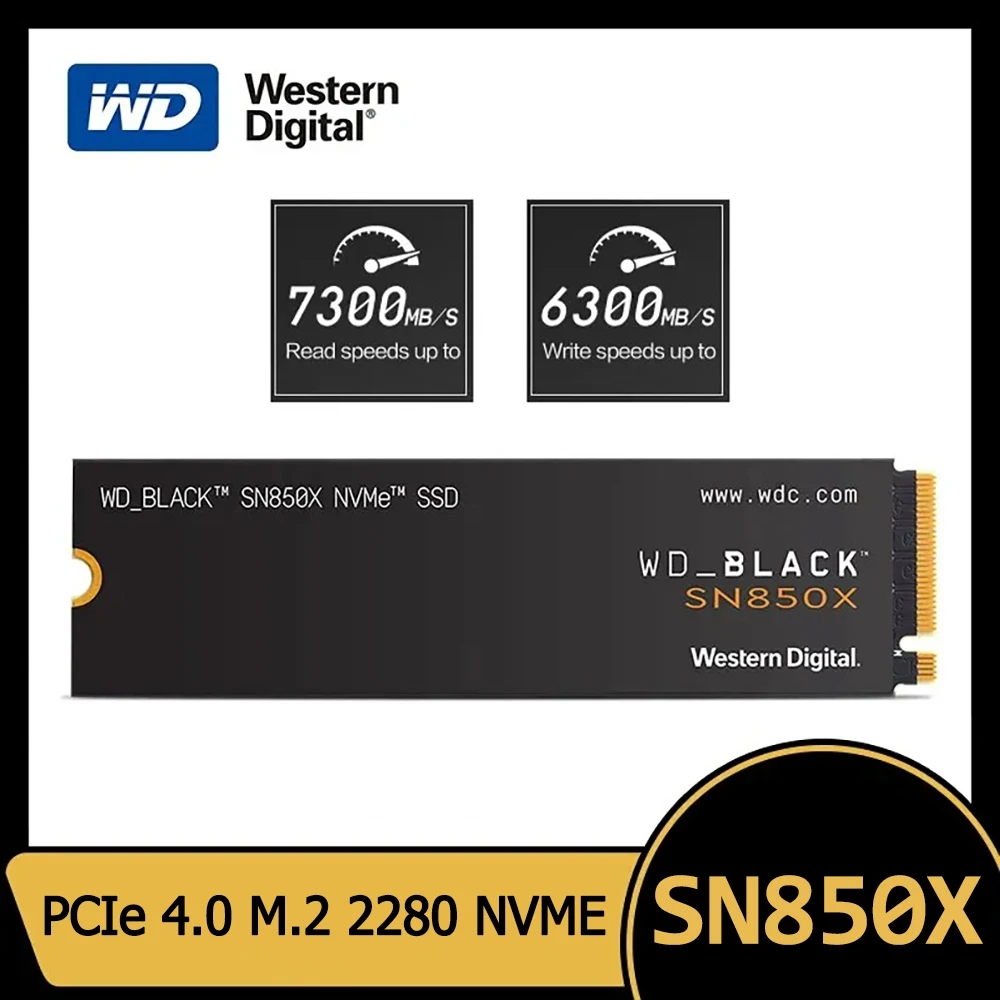 WD SN570/770/850X M.2 NVMe PCIe4 SSD 256G