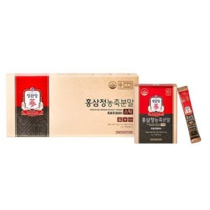 정관장 본사]홍삼정 농축분말 2g*30포*2박스(60일분)+쇼핑백2장