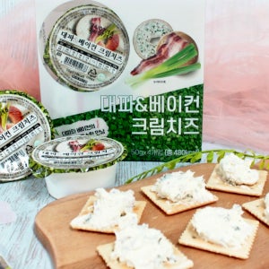 대파 베이컨 크림치즈(&카나페) 73g 2팩
