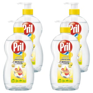 프릴 시크릿오브 베이킹소다 퓨어레몬향 주방세제  700ml  4개
