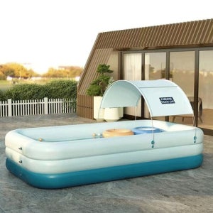 쥬디에어수영장 유아 키즈 어린이 가정용 이동식풀장 물놀이 대형풀장 수영장