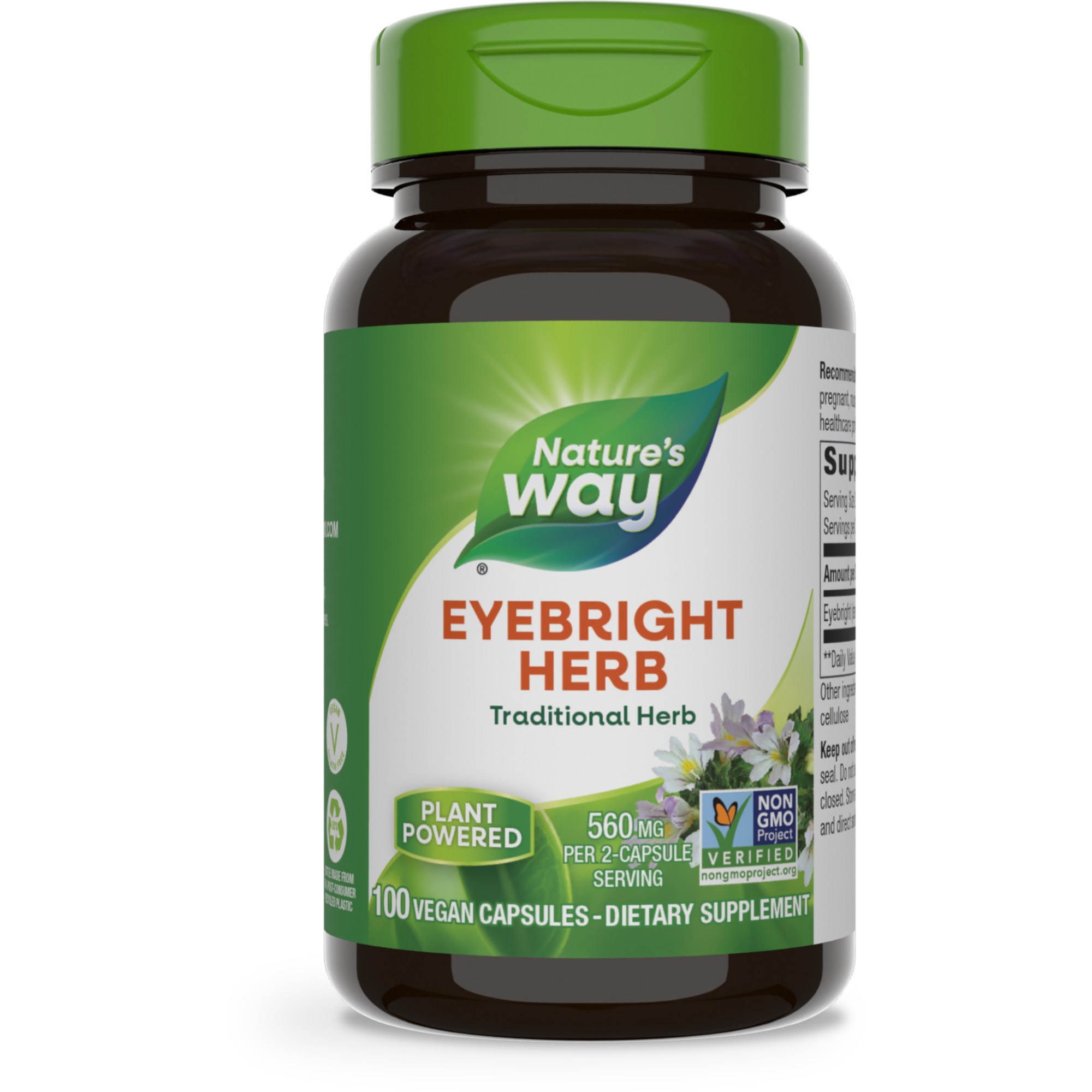 네이쳐스웨이 아이브라이트 허브 560mg 비건 캡슐  100정  1개
