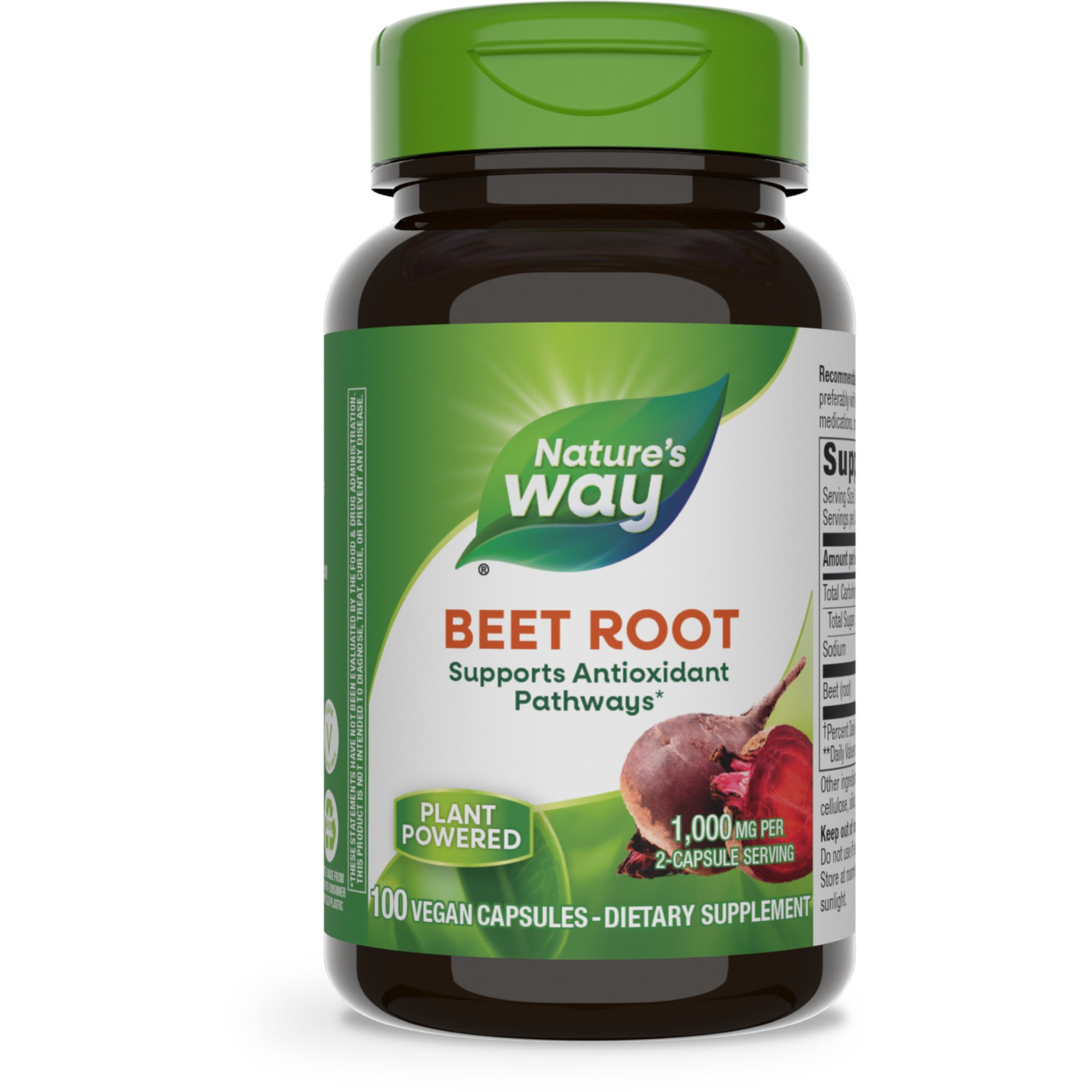 네이쳐스웨이 비트 루트 500mg 베지테리안 캡슐  100정  1개