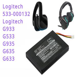 로지텍 G533 G933 G933S 용 533 000132 배터리 1200mAh