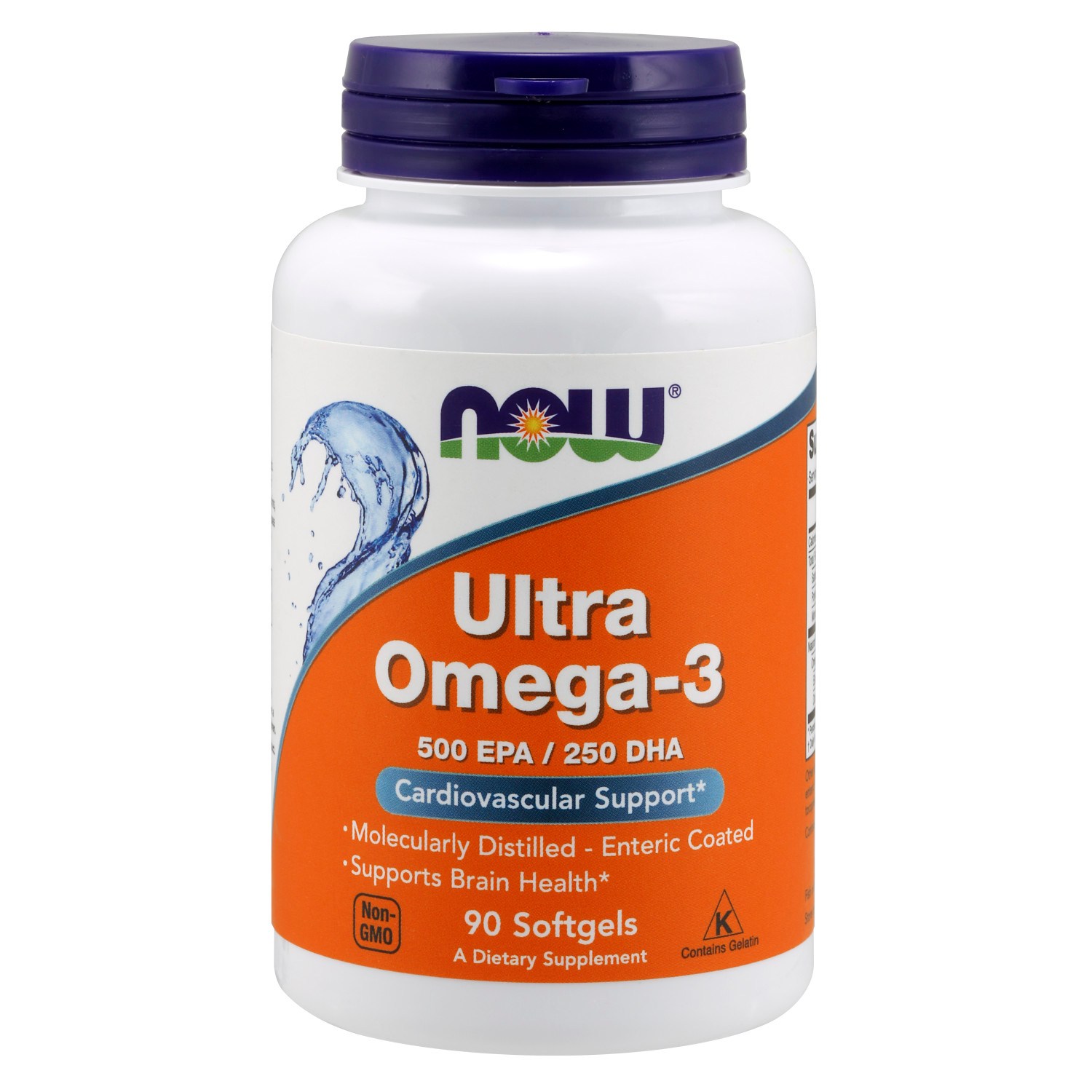 <b>나우푸드</b> 울트라 오메가-3 500 EPA 250 DHA 소프트젤  90정  1개
