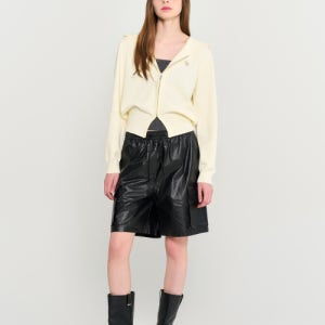 [제너럴아이디어] GNRL 에센셜 후드 집업 [IVORY] / WBD1L04507 WBD1L04507IV