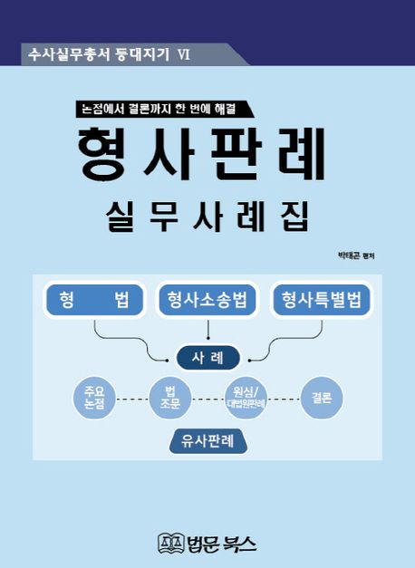 형사판례 실무사례집 : 논점에서 결론까지 한 번에 해결 / 박태곤 편저