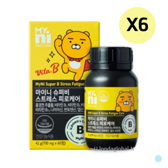 마이니 슈퍼비 <b>스트레스</b> 케어 홍경천  6개월분