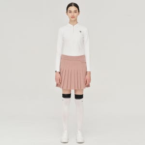 여성 긴기장 주름 큐롯 L21B3PC380_PK