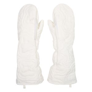 POLAR TEDDY MITTENS_V21B6GV639_WH