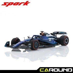 스파크 1:43 윌리엄스 레이싱 F1 FW45 No.2 영국 그랑프리 2023 (윌리엄스 800번째 그랑프리) - 로간 사전트 (S8589)