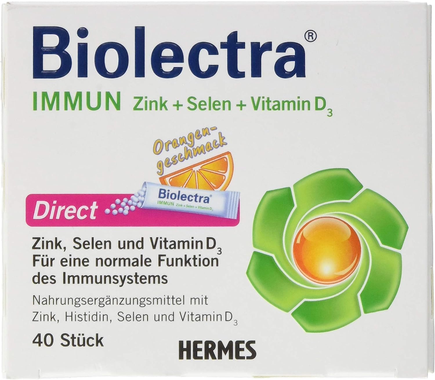 헤어<b>메스</b> <b>바이오</b> 렉트라 이뮨 40개 팩 다이렉트 아연 독일배송