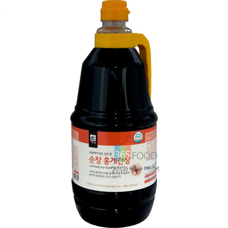 순창 상황버섯 홍게간장 1.8L