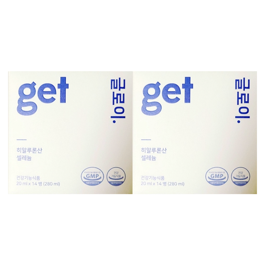 <b>바이너랩</b> 겟 글로이 <b>히알루론산</b>  280ml  2박스