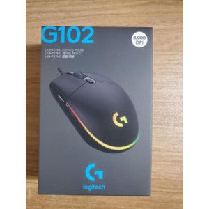 로지텍G 로지텍G 유선 게이밍마우스 2세대(G102 LIGHTSYNC/정품)블랙  로지텍 코리아 정품