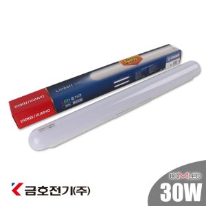 번개표 LED일자등 30W 주광색