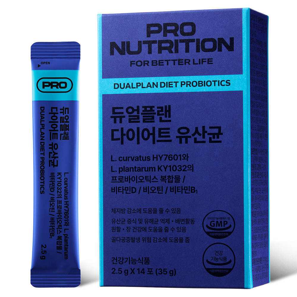 프로뉴트리션 듀얼플랜 다이어트 유산균 2.5g x 14포