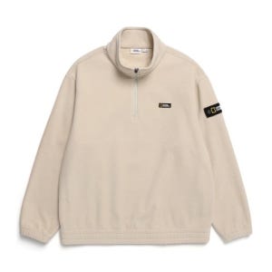 [내셔널지오그래픽] N234UFJ903 하이넥 플리스 아노락 점퍼 CRYSTAL BEIGE N234UFJ903921