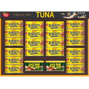 동원 동원참치선물세트 튜나리챔 48호 참치 캔 추석 회사직원 선생님 대량구매 햄 명절선물 설 거래처 리챔