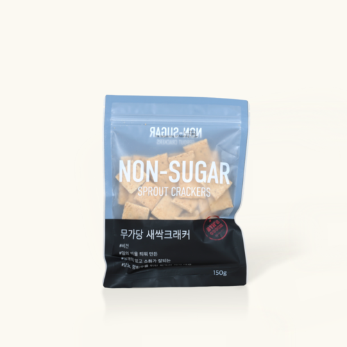 무가당 새싹크래커 비건과자 통밀쿠키 식물성크래커