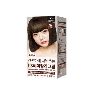 꽃을든남자 나눠쓰는 오징어 먹물 새치 염색약/N6 자연갈색