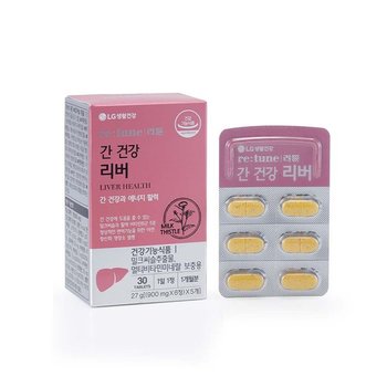 <b>간</b> 건강 리버 (30정, 30일분)