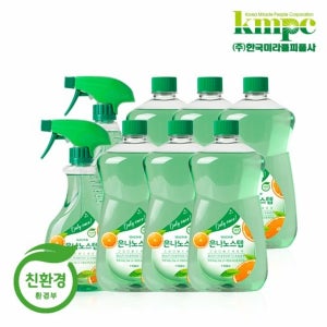 [은나노스텝] 시즌3 은나노스텝 다용도세정제 550ml 2개+1,100ml 6개