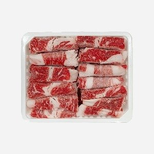 한우 암소 1등급 차돌박이 500g