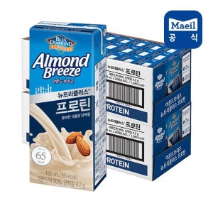 아몬드브리즈 뉴트리플러스 프로틴 190ml 48팩