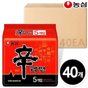 농심 신라면 120g x 40입