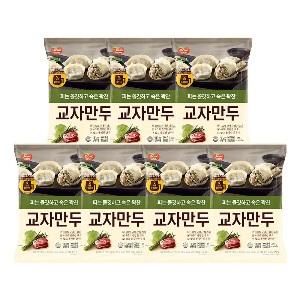 동원 고기 교자만두 600g x 7봉