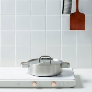 [자주] 통 3중 스테인리스 전골냄비 20cm - 스틸그레이 (J71N9010492)