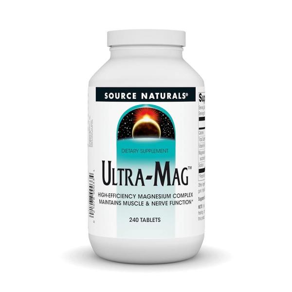 소스 내츄럴 <b>Ultra</b> <b>Mag</b> 고효율 마그네슘 복합체 및 신경 기능 유지 240정 837