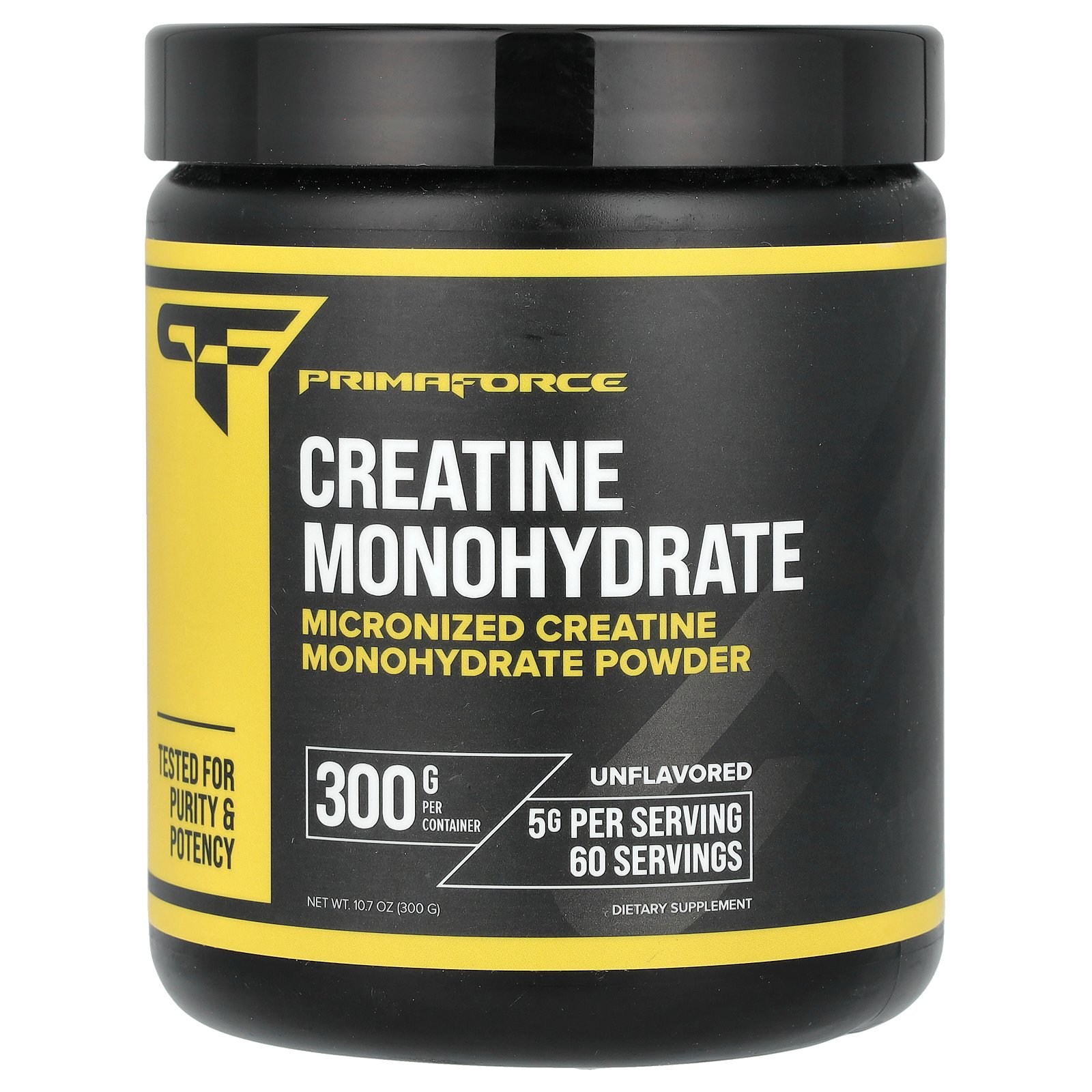 <b>Primaforce</b> <b>프리마포스</b> Creatine Monohydrate Unflavored 10.7 oz 300 g  1개  300g