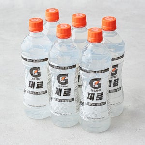 게토레이 제로 600mL*6개