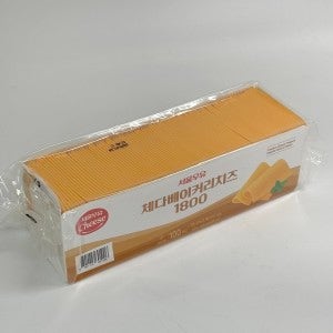서울우유 아이스박스 무료포장 서울우유 체다 베이커리 슬라이스 치즈 1.8kg 100매 대용량