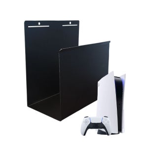 티라미슈 플스5 거치대 플스5슬림 받침대 플스5프로 거치대 아트월 무타공 설치 벽걸이 게임기 브라켓  플스5디스크 에디션  블랙
